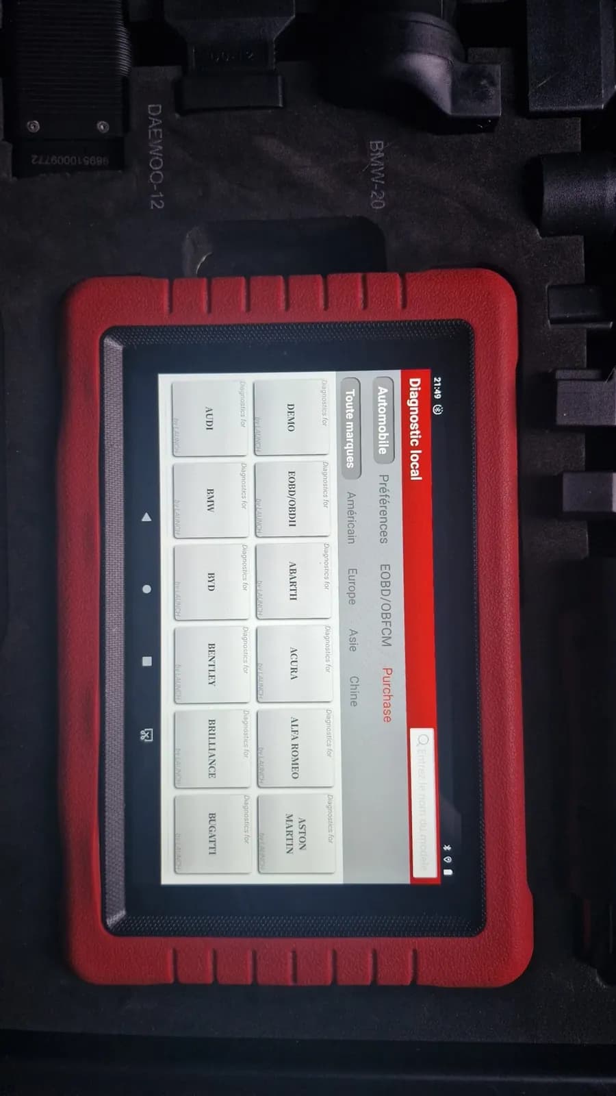 Photo de l'annonce : Valise de diag launch x431 turbo — Mtsamboro (Autres)