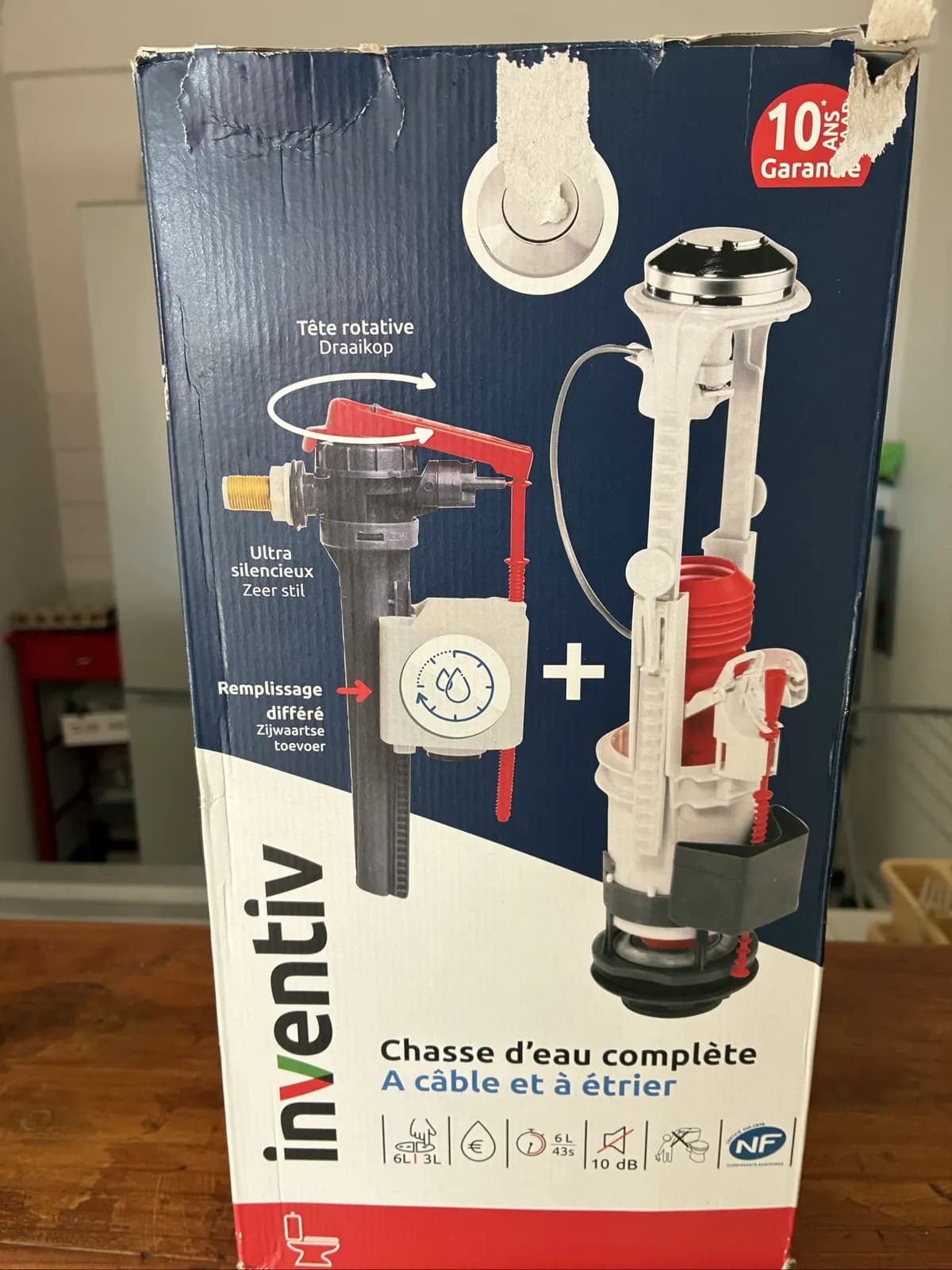 Photo de l'annonce : Mécanisme chasse d’eau complet neuf — Mamoudzou · Centre (Matériel professionnel)
