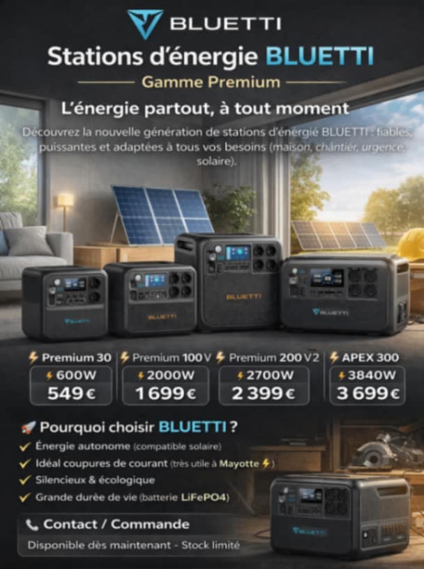 Photo de l'annonce : Générateurs solaires et électriques — Bandrele (Autres)
