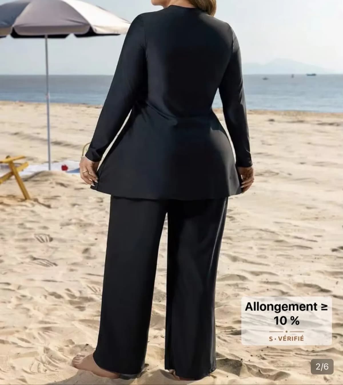 Photo de l'annonce : Burkini noir Taille 2XL — Boueni (Mode)