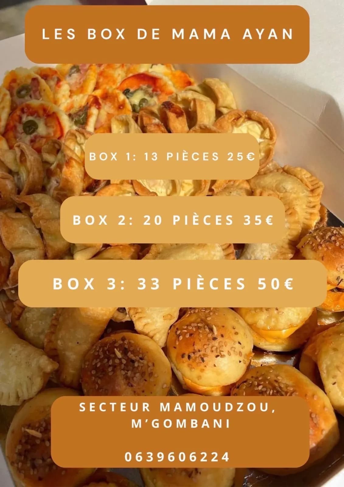 Photo de l'annonce : Les delice de Mama Ayan — Mamoudzou · Centre (Alimentation)
