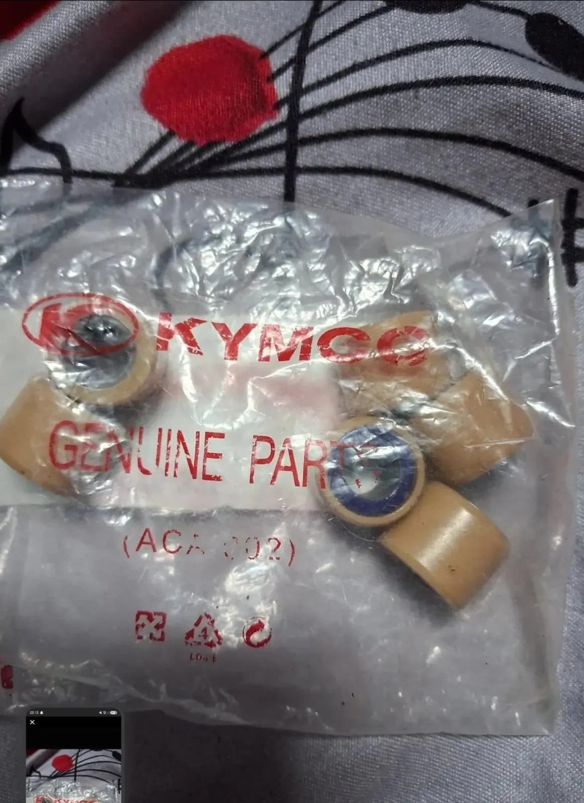Photo de l'annonce : GENUINE PART GALE KYMCO AGILITY 125CC — Koungou · Longoni (Autres)